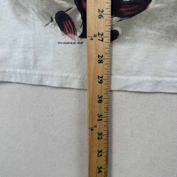 New York Yankees Liquid Blue Shirt Men’s Large‎ Baseball MLB Short Sleeve - Picture 8 of 16